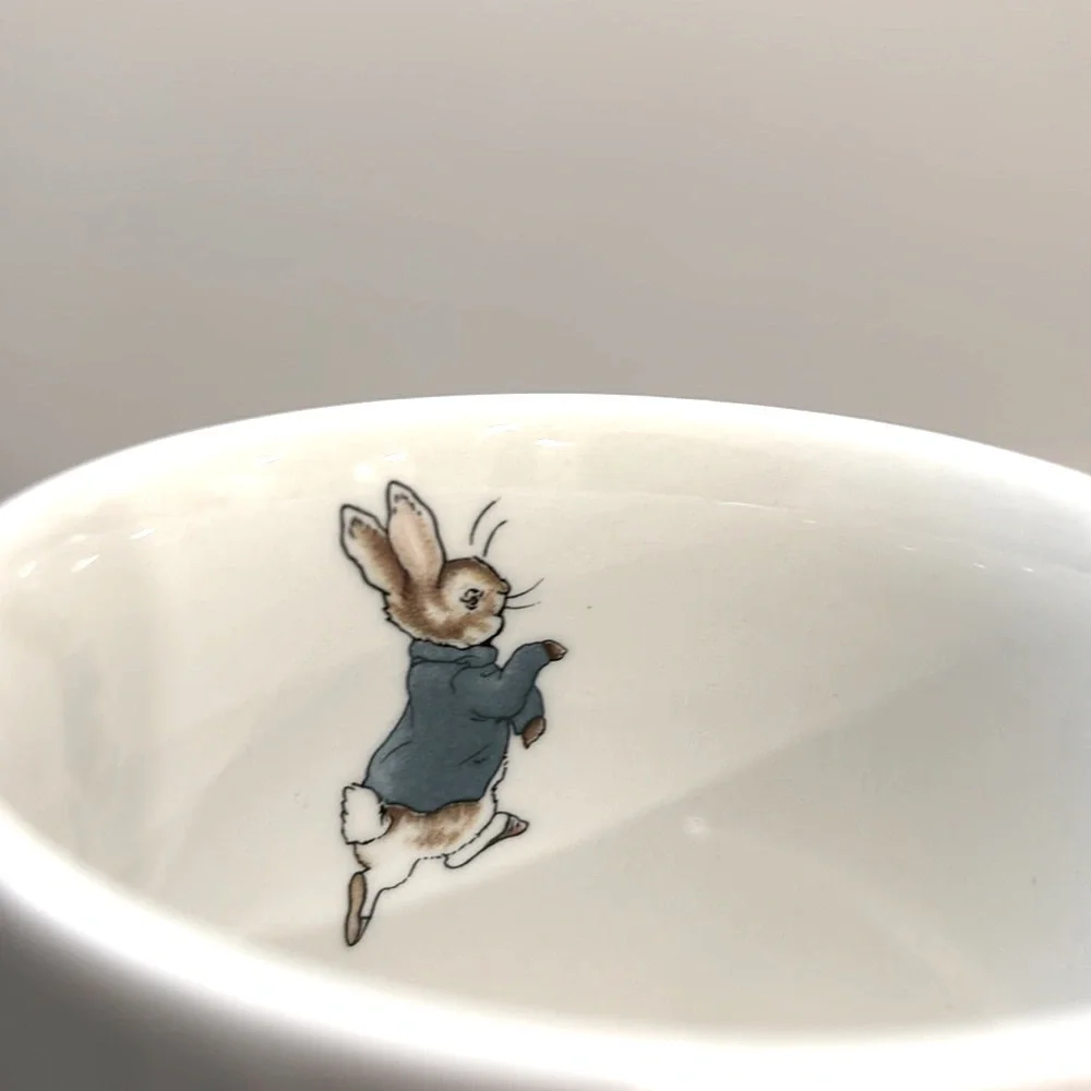 Wedgwood Beatrix Potter China Set. (3 Pc) Peter Rabbit | Bone | Vintage 90’s